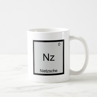 Mug Nz - Nietzsche Funny Element Chimie Symbole Tee