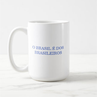 Mug Ô Brésil et des Brésiliens Patriotique Brésilien