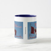 Mug O Canada...Bon thanksgiving-Drapeau (Centre)