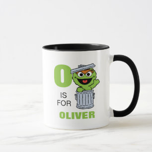 Mug O est pour Oscar le Fou   Ajoutez Votre Nom