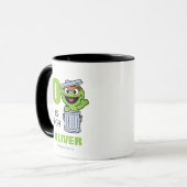 Mug O est pour Oscar le Groupe | Ajouter Votre Nom (Devant gauche)