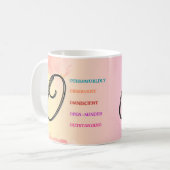 Mug "O" initial (11oz) (Devant gauche)