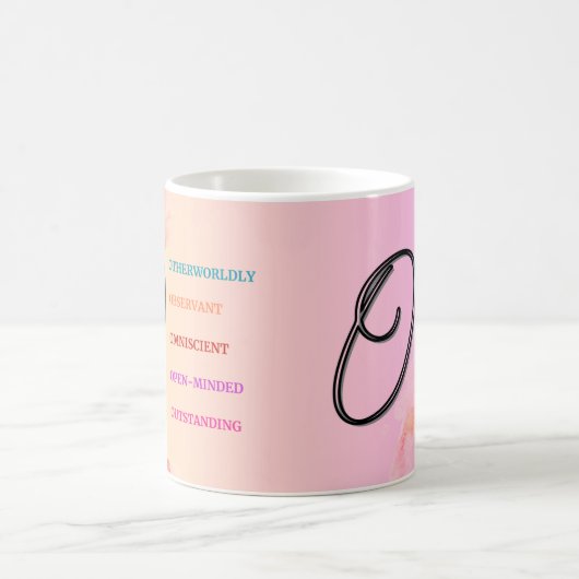 Mug "O" initial (11oz) (Centre)