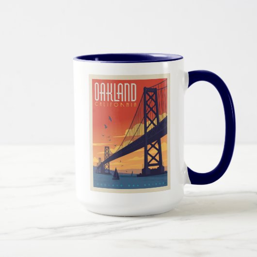 Mug Oakland, Californie (Droite)