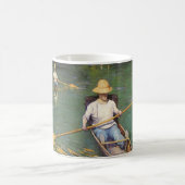 Mug Oarsmen par Gustave Caillebotte, Art Vintage (Centre)