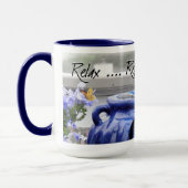 Mug Oasis bleu #001 (Gauche)