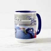 Mug Oasis bleu #001 (Devant droit)
