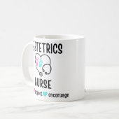 Mug OB Infirmière Cadeau obstétrique Infirmière obstét (Devant gauche)