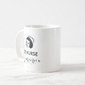 Mug OB NURSE - à votre col de l'utérus ! (Devant gauche)