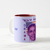Mug OBAMA 2008 (Devant gauche)