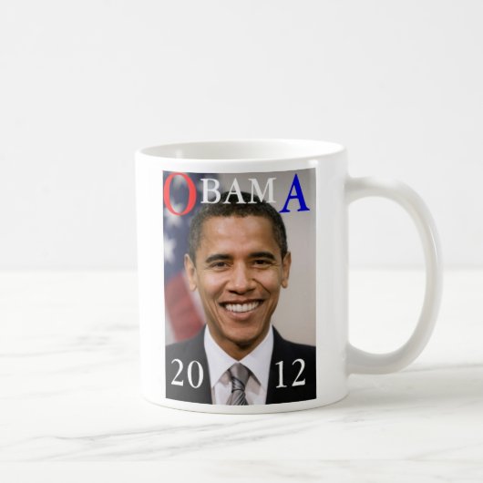 MUG OBAMA 2012 (Droite)