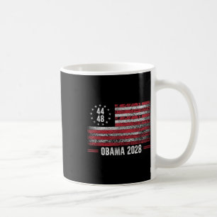Mug Obama 2028 Retro Vintage Us Drapeau Patriotique
