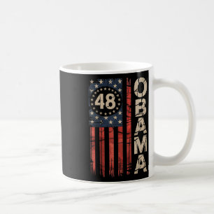 Mug Obama 48ème Président américain Drapeau Obama pour