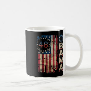 Mug Obama 48ème Président américain Drapeau Obama pour