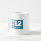 Mug Obama Biden 2012 (Devant gauche)