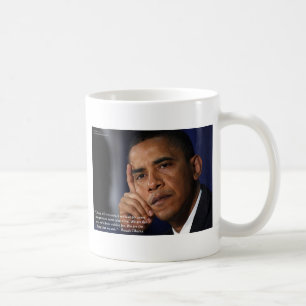 Mug Obama "En Changement" Citations de Sagesse Cadeaux