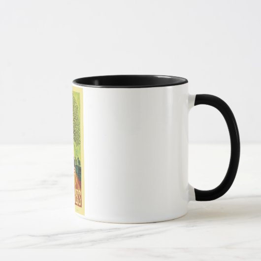 Mug Obama est progrès (Droite)
