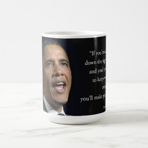 Mug Obama Et Citation Motivante Beau Belle 