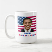 Mug Obama, fabriqué en Amérique (Gauche)