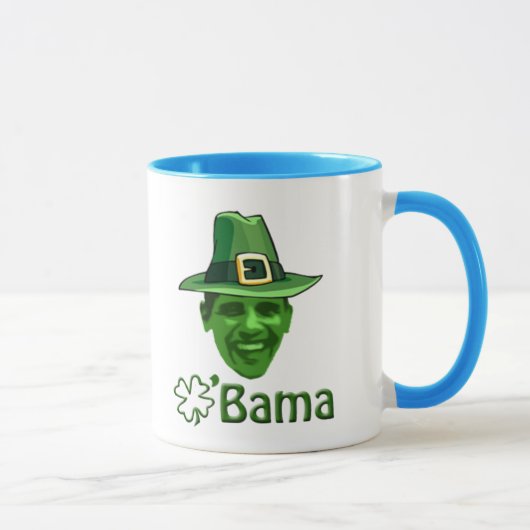 Mug Obama Jour de la Saint Patrick (Droite)
