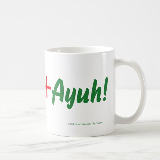 Mug Obama+Le Maine+Tasse d'Ayuh (Droite)