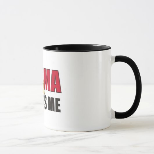 Mug Obama m'effraye (Droite)