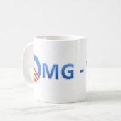 Mug Obama O - OMG-WTF (Devant gauche)