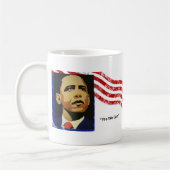 Mug Obama/oui nous pouvons (Gauche)