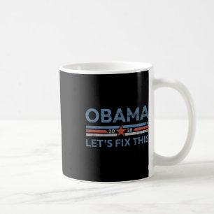 Mug Obama Patriotique Vintage rétrograde 2028 Prote po