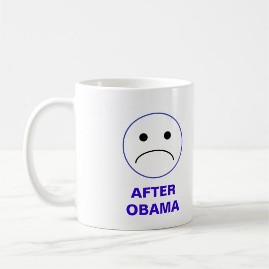 Mug Obama - pendant et après la bataille (Gauche)