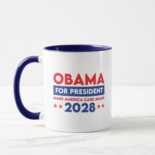 Mug Obama pour le président 2028 redonne aux Etats-Uni (Gauche)