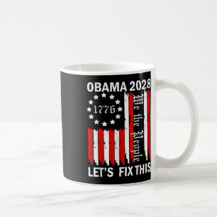 Mug Obama Vintage rétro patriotique 2028