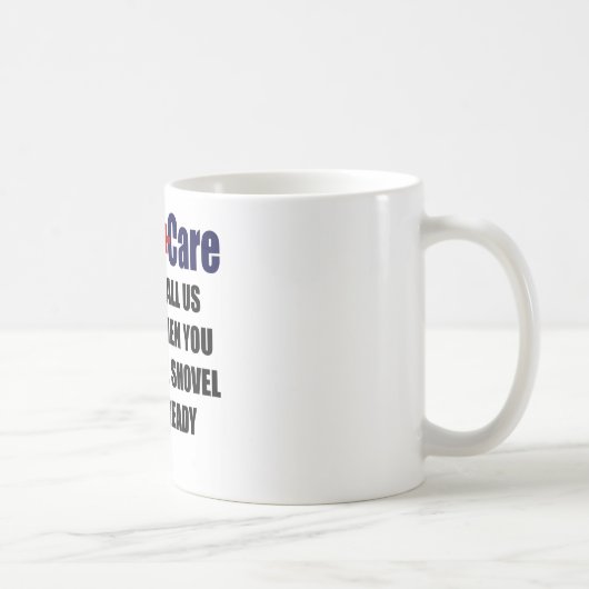 Mug ObamaCare - pelle prête (Droite)