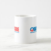 Mug Obamacare - travailler plus dur (Centre)