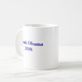 Mug obamalogo2008c, Barack Obama2008 (Devant gauche)