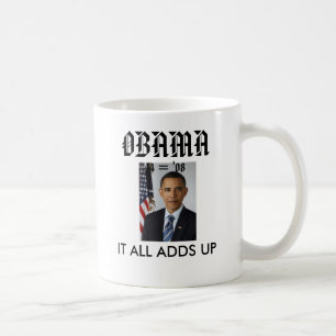 Mug obamaportrait, OBAMA, IL TOUT AJOUTE… - customis
