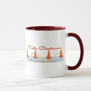 Mug Obéissance de rassemblement, danses avec des cônes