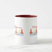 Mug Obéissance de rassemblement, danses avec des cônes (Centre)