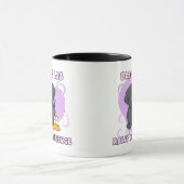 Mug Obéissance noire de rassemblement de laboratoire (Centre)