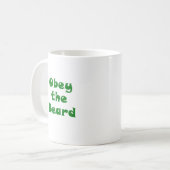 Mug Obéissez la barbe (Devant gauche)
