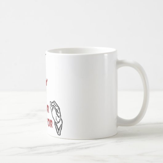 Mug Obéissez le directeur de choeur (Droite)