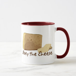 Mug Obéissez le fromage