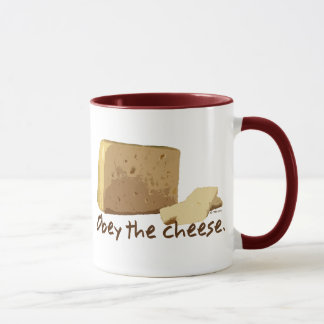 Mug Obéissez le fromage