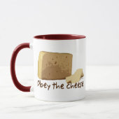 Mug Obéissez le fromage (Gauche)
