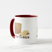 Mug Obéissez le fromage (Devant gauche)