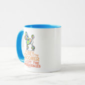 Mug Obey Le Groomer Rainbow Poodle (Devant gauche)