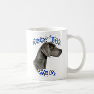 Mug Obey le Weimaraner