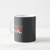 Mug Obgyn Crew Christmas Lights Santa Hat  (Devant gauche)