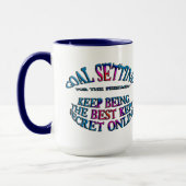 Mug Objectif : Meilleur secret gardé en ligne (Gauche)