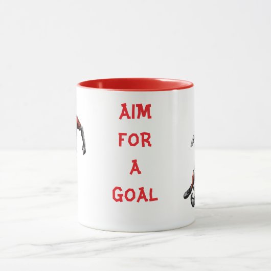 Mug Objectif pour un soccer de but (Centre)